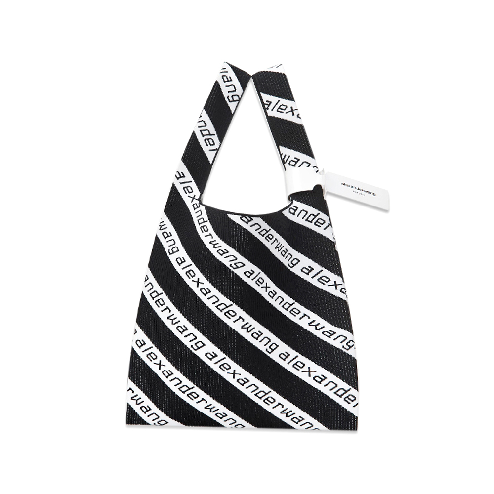 【Alexander Wang】ロゴパッチ ボタンディテール トートバッグ alexanderwang アレキサンダーワング パンチナイロントート