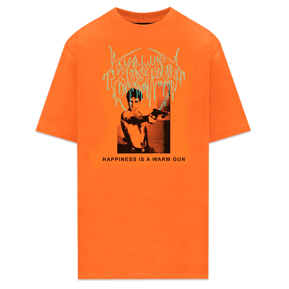 WASTED PARIS (ウェイステッドパリス)商品ページ - Warm Gun T-Shirt - Orange -  VENTURER(ベンチュラー)