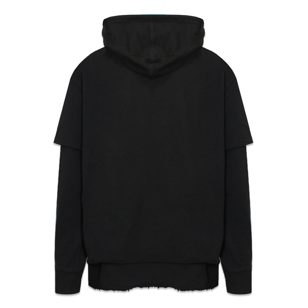 STAMPD(スタンプド)商品ページ - Double Layered Hoodie - Black - VENTURER(ベンチュラー)