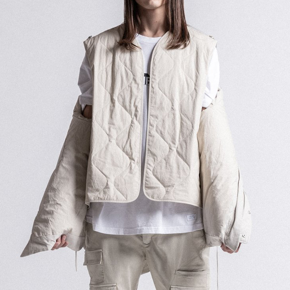 STAMPD(スタンプド)商品ページ - Flak Jacket With Vest - Beige