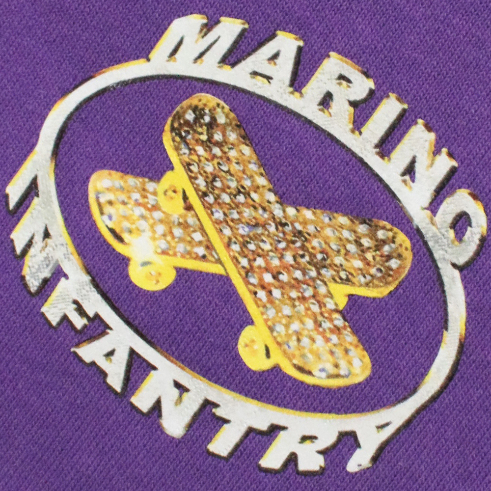 Marino Infantry DMC kal Tシャツ サイズ4 紫　パープル