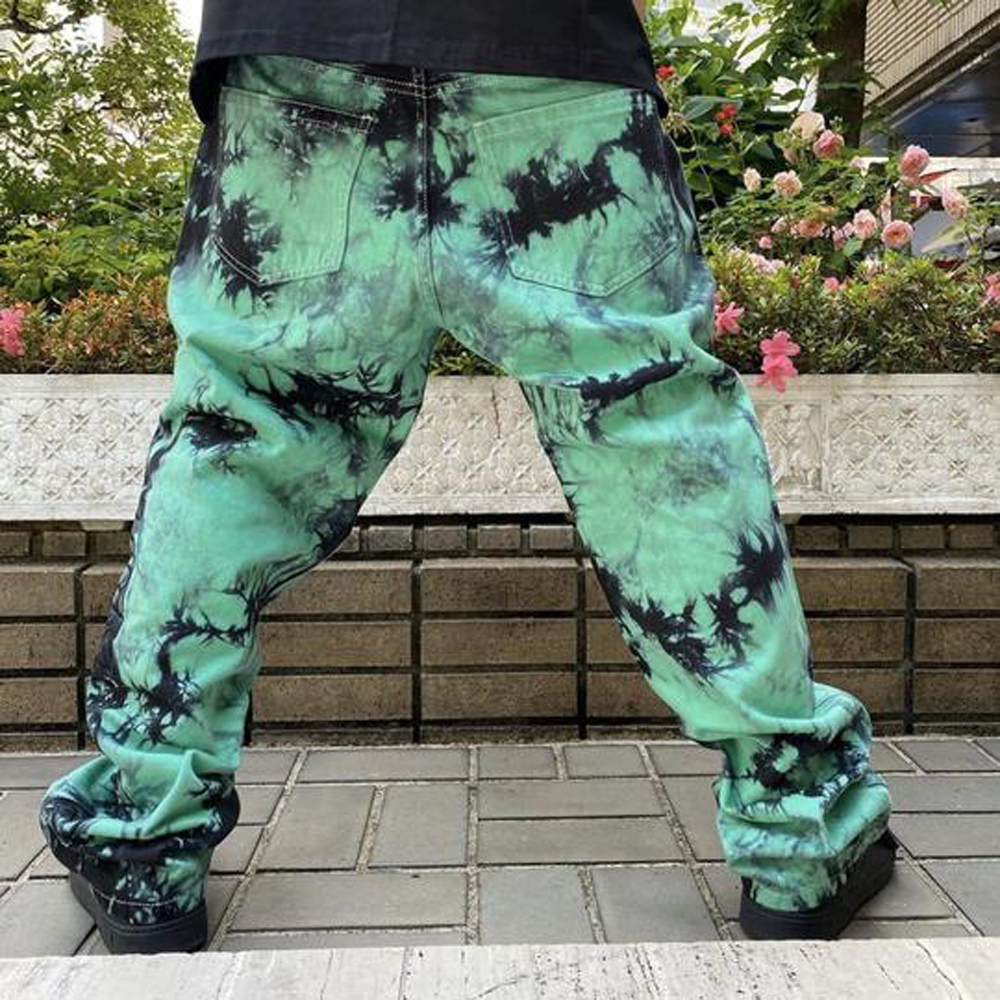 UNKNOWN LONDON(アンノウン・ロンドン)商品ページ - Green Dye Denim