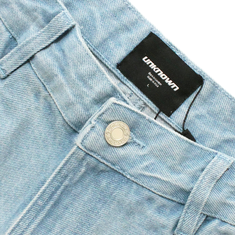 UNKNOWN LONDON(アンノウン・ロンドン)商品ページ - Striped Denim Jeans - Blue -  VENTURER(ベンチュラー)