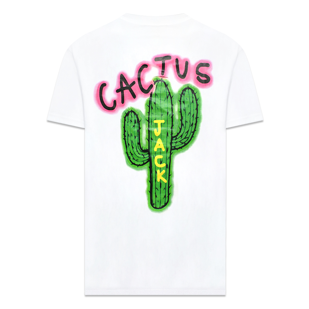 TRAVIS SCOTT (トラヴィス・スコット)商品ページ - Cactus Jack Airbrushed Tee - White -  VENTURER(ベンチュラー)