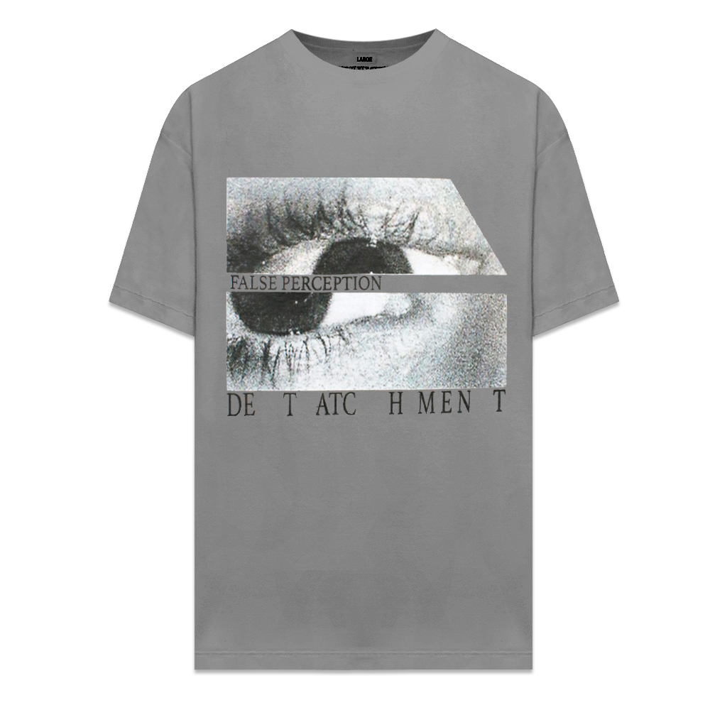 False Perception フォルス パーセプション 商品ページ Detatchment Tee Vintage Gray Venturer ベンチュラー False Perception フォルス パーセプション 商品ページ Detatchment Tee Vintage Gray Venturer ベンチュラー