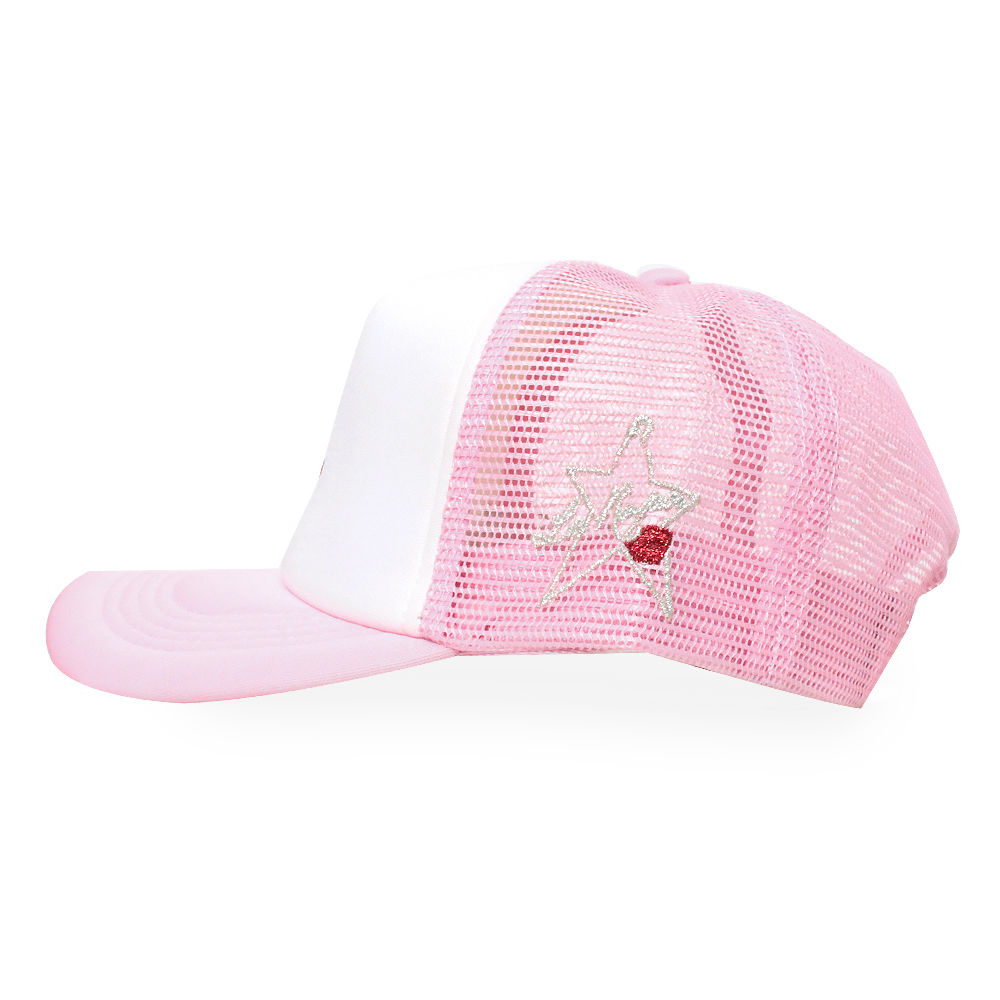 LA ROPA(ラ ロパ)商品ページ - LA To Live and Fly In Trucker Hat - White/Pink -  VENTURER(ベンチュラー)