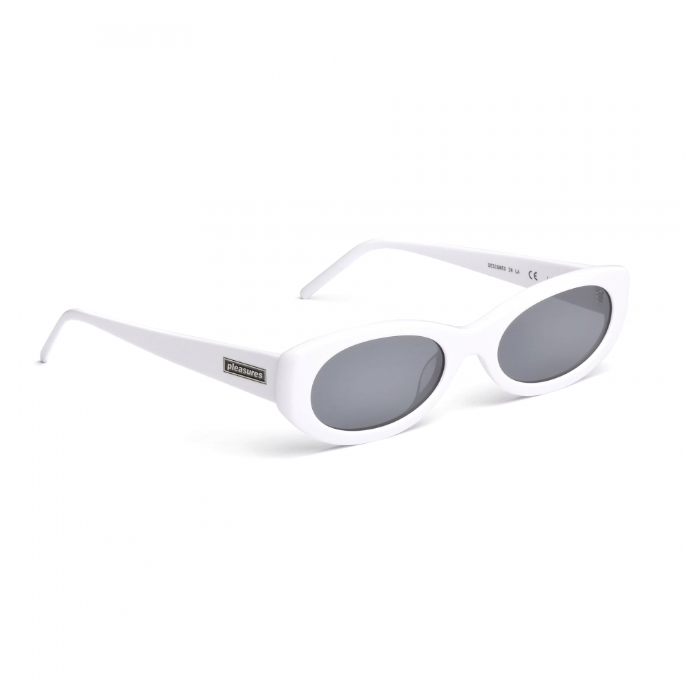 AKILA LA × PLEASURES(アキラ・エルエー × プレジャーズ) 商品ページ - Pleasures Lithium Sunglasses  - White - VENTURER(ベンチュラー)