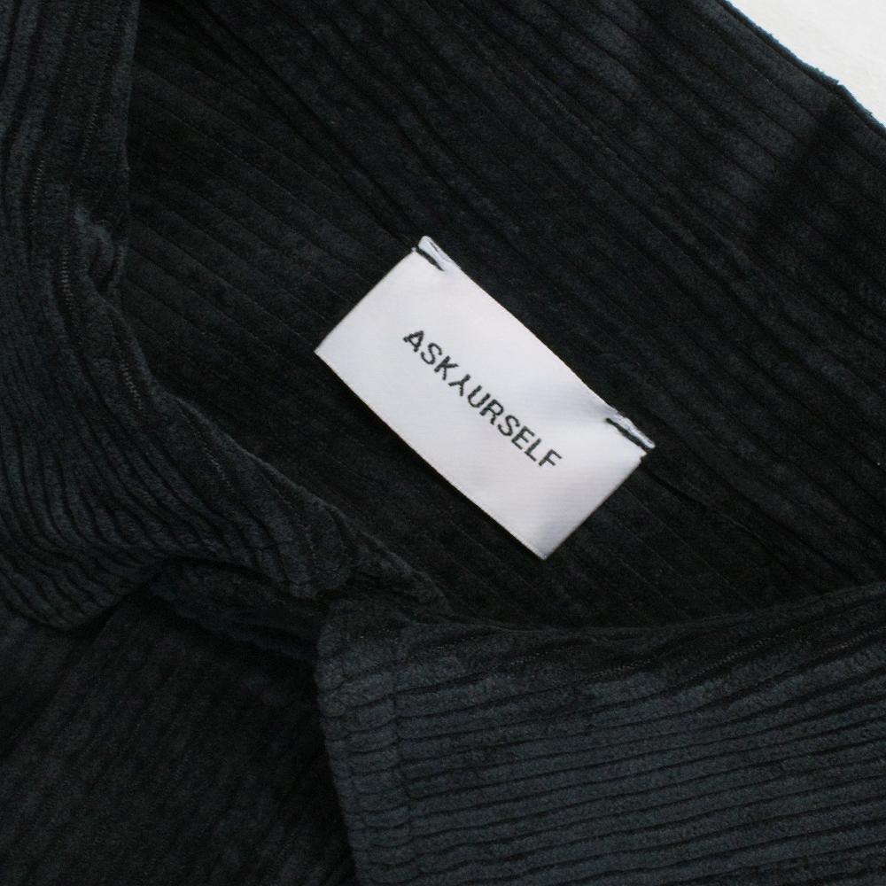 ASKYURSELF コーデュロイ　超希少　Lサイズ ASKYURSELF (アスクユアセルフ)商品ページ - Corduroy Snap Shirt