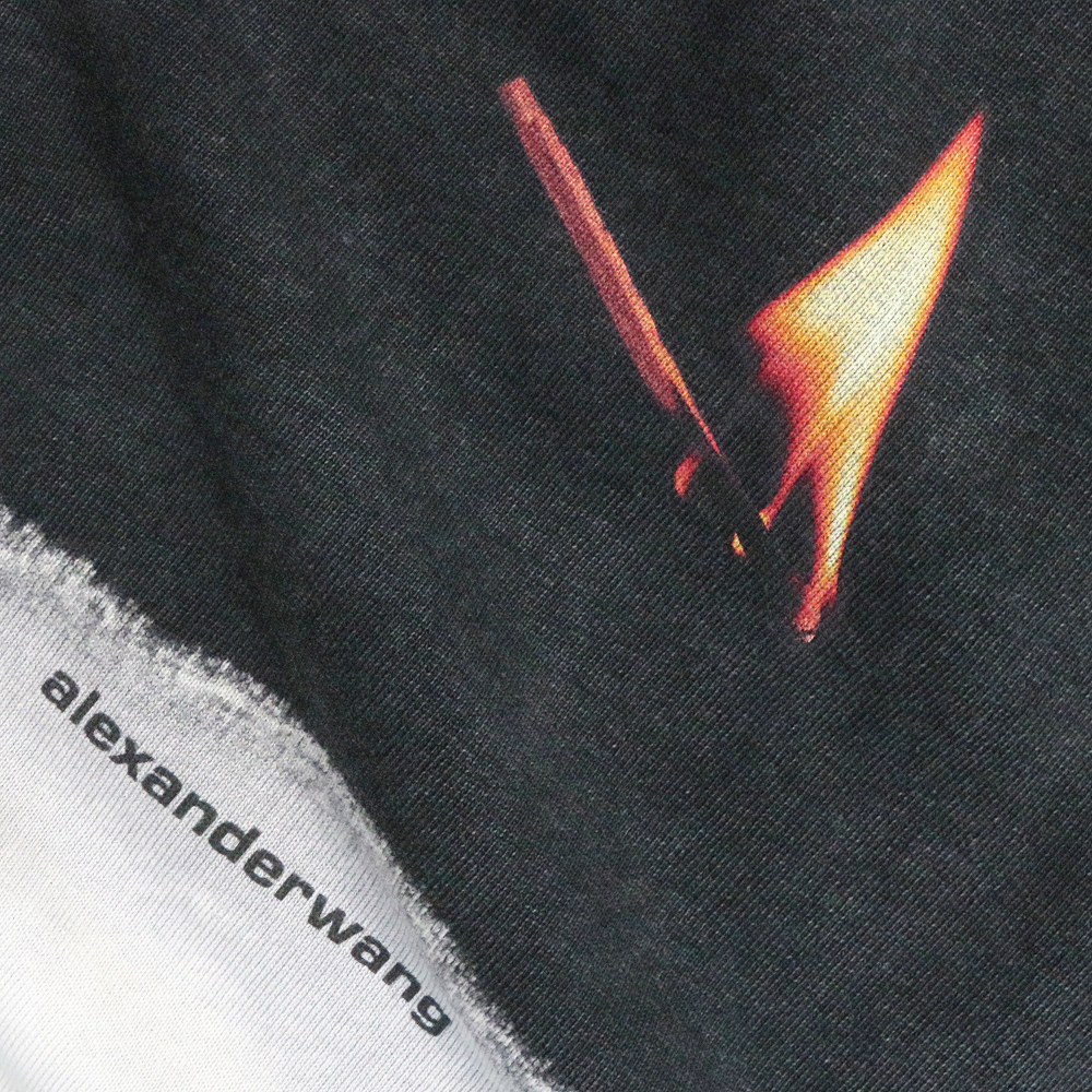 alexanderwang ロゴスウェット 赤 ALEXANDER WANG (アレキサンダー