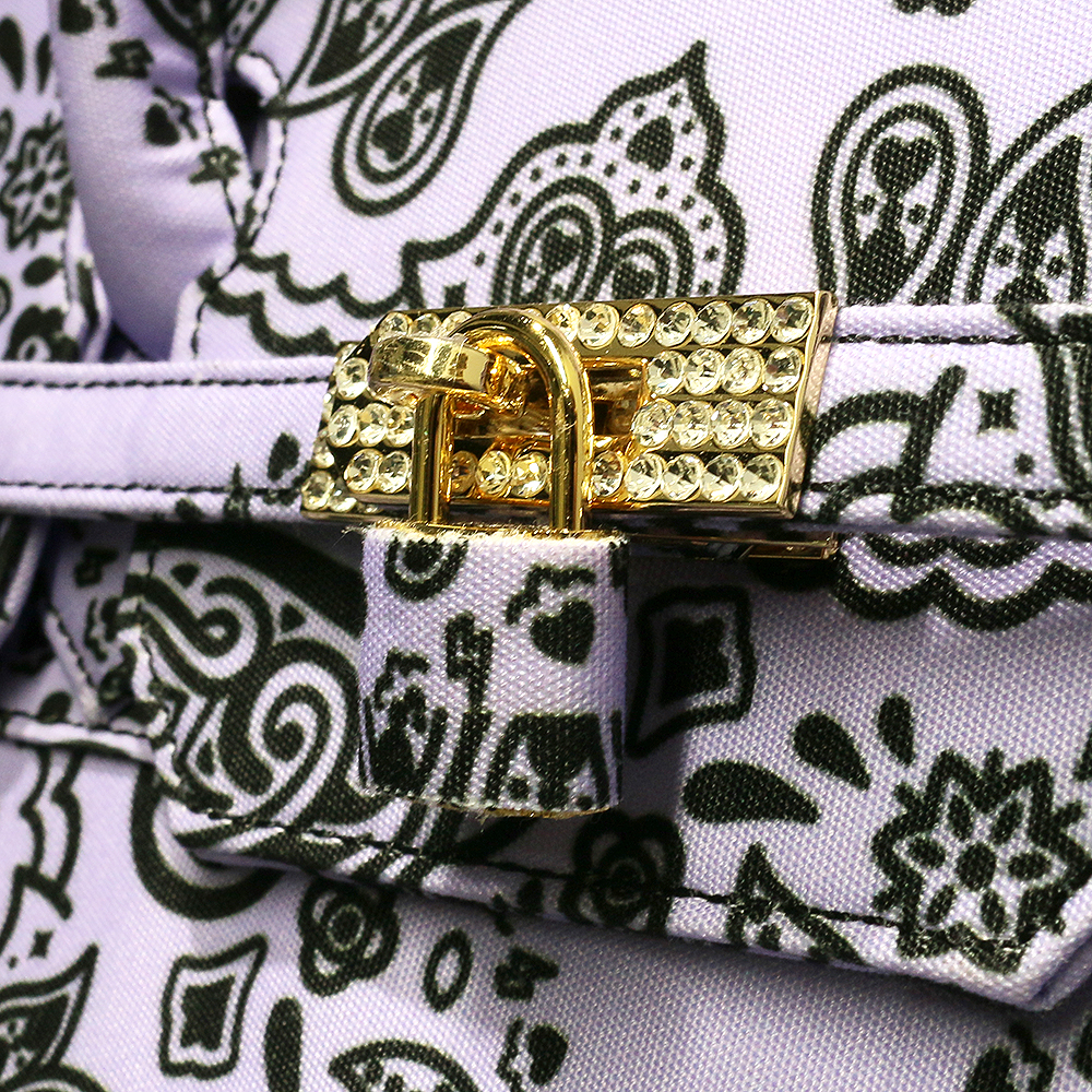 HERMETIC (ヘルメティック)商品ページ - Paisley Travel Bag - Purple - VENTURER(ベンチュラー)
