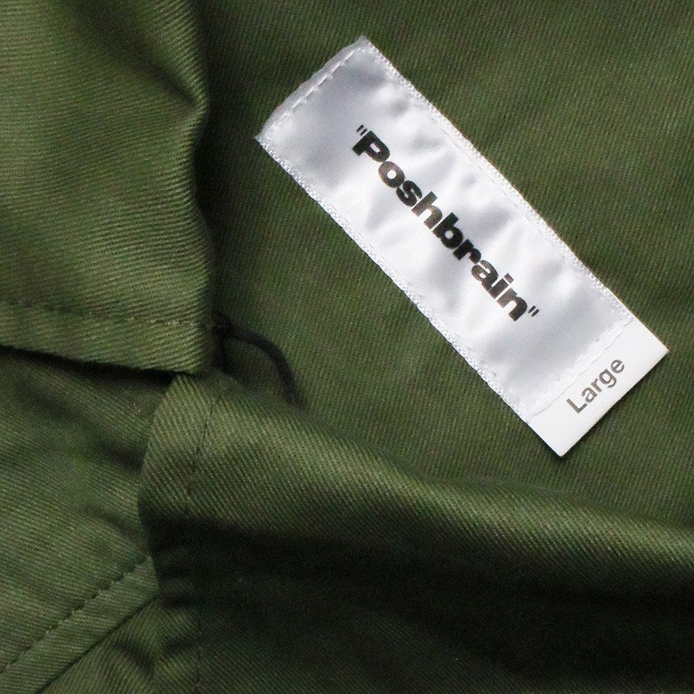 POSH BRAIN (ポッシュ ブレイン)商品ページ - Eyelid Shirt Jacket - Olive - VENTURER(ベンチュラー)