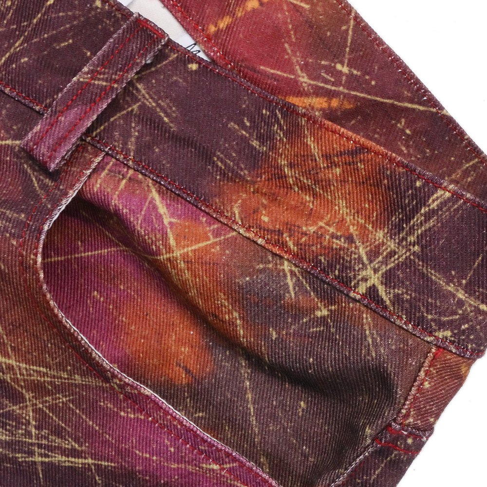 SALUTE(サルーテ)商品ページ - Cactus Printer Jeans - Red