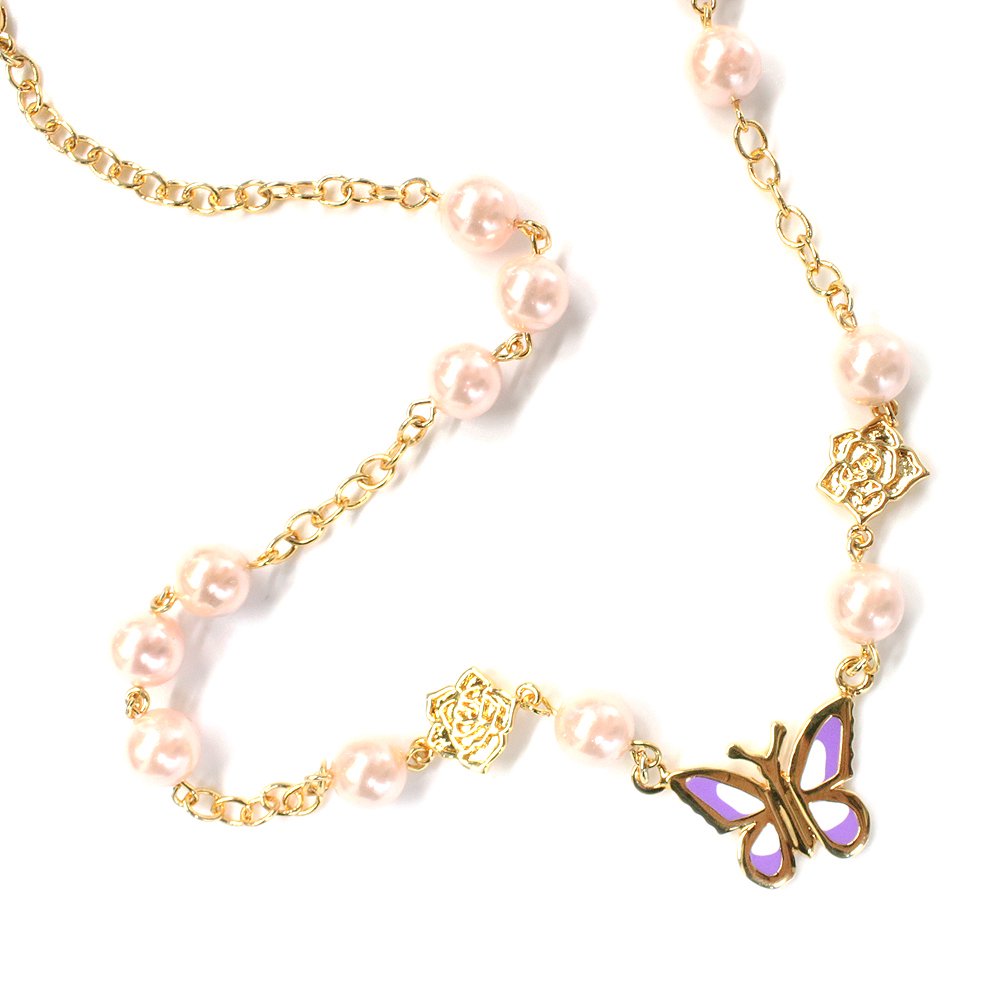 STUGAZI(スガジ)商品ページ - Rose Angel Necklace - Pink-Gold STUGAZI(スガジ)商品ページ - Rose Angel Necklace - Pink-Gold