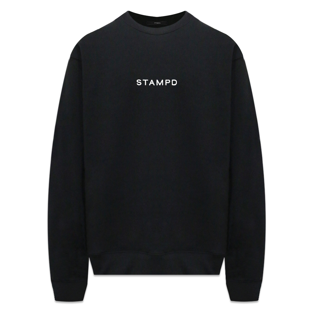 STAMPD スタンプド 黒 ジッパー スウェット トレーナー Mサイズ STAMPD スタンプド 黒 ジッパー スウェット トレーナー Mサイズ
