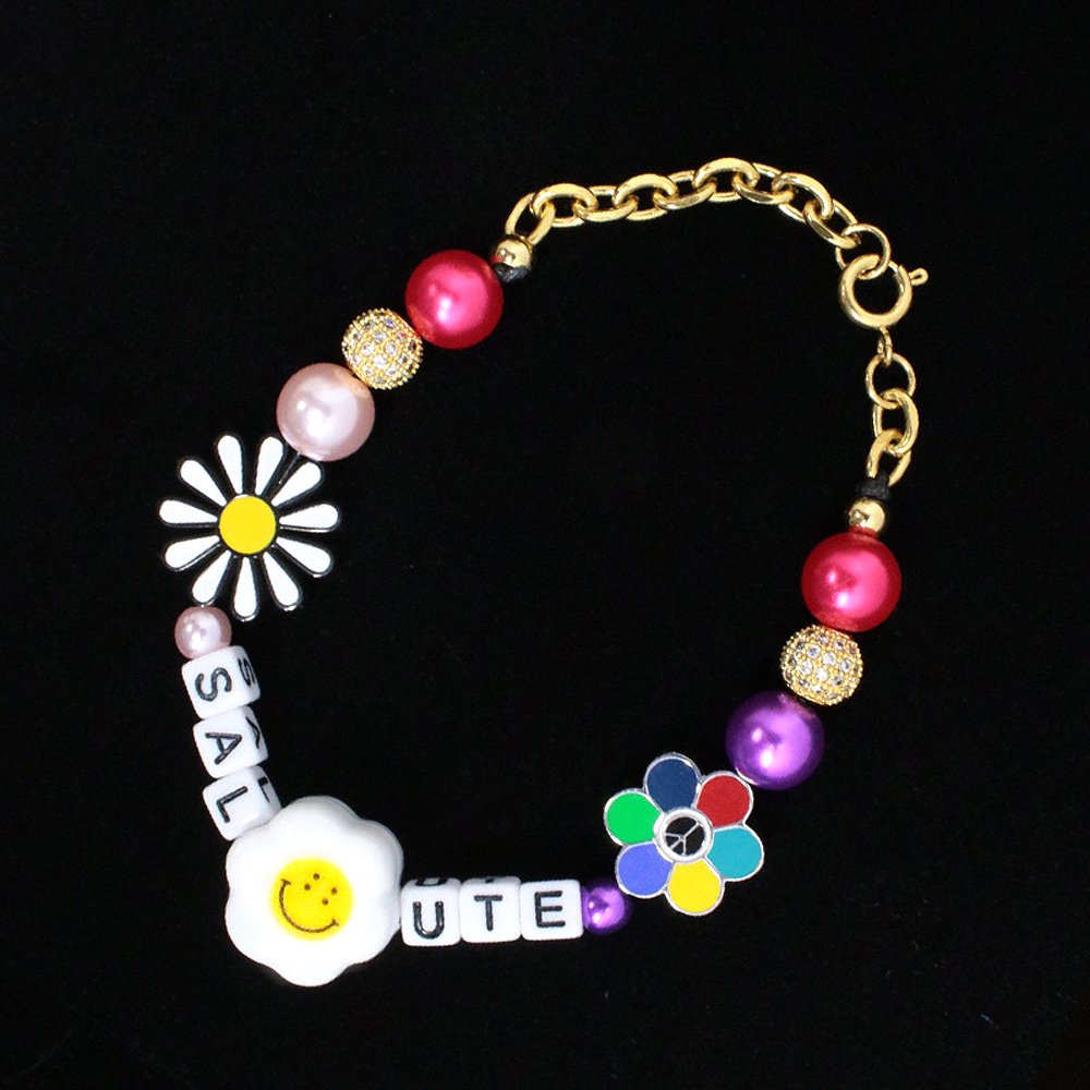 SALUTE(サルーテ)商品ページ - Flower Anarchy Smile Bracelet - Multi - VENTURER(ベンチュラー)