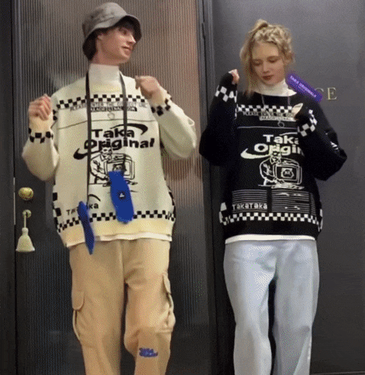Taka Original タカ オリジナル 商品ページ Flamin Hot Knit Jumper Black Venturer ベンチュラー