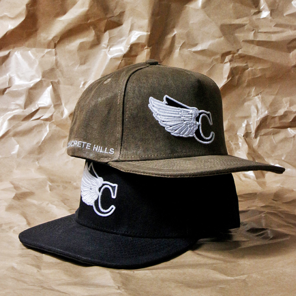 CONCRETE HILLS C-Wing Waxed Hat キャップ