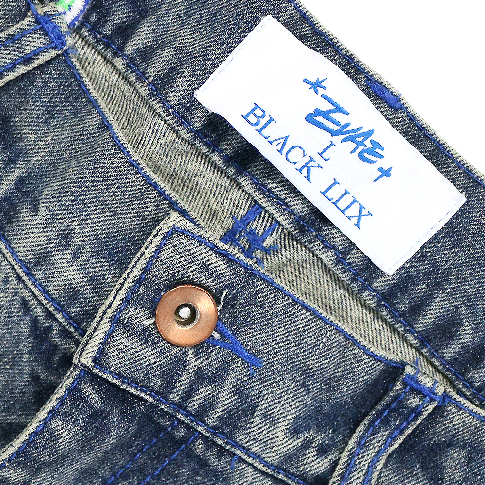 EVAE+MOB(エバーモブ)商品ページ - EVAE Destroy Jeans - Blue 