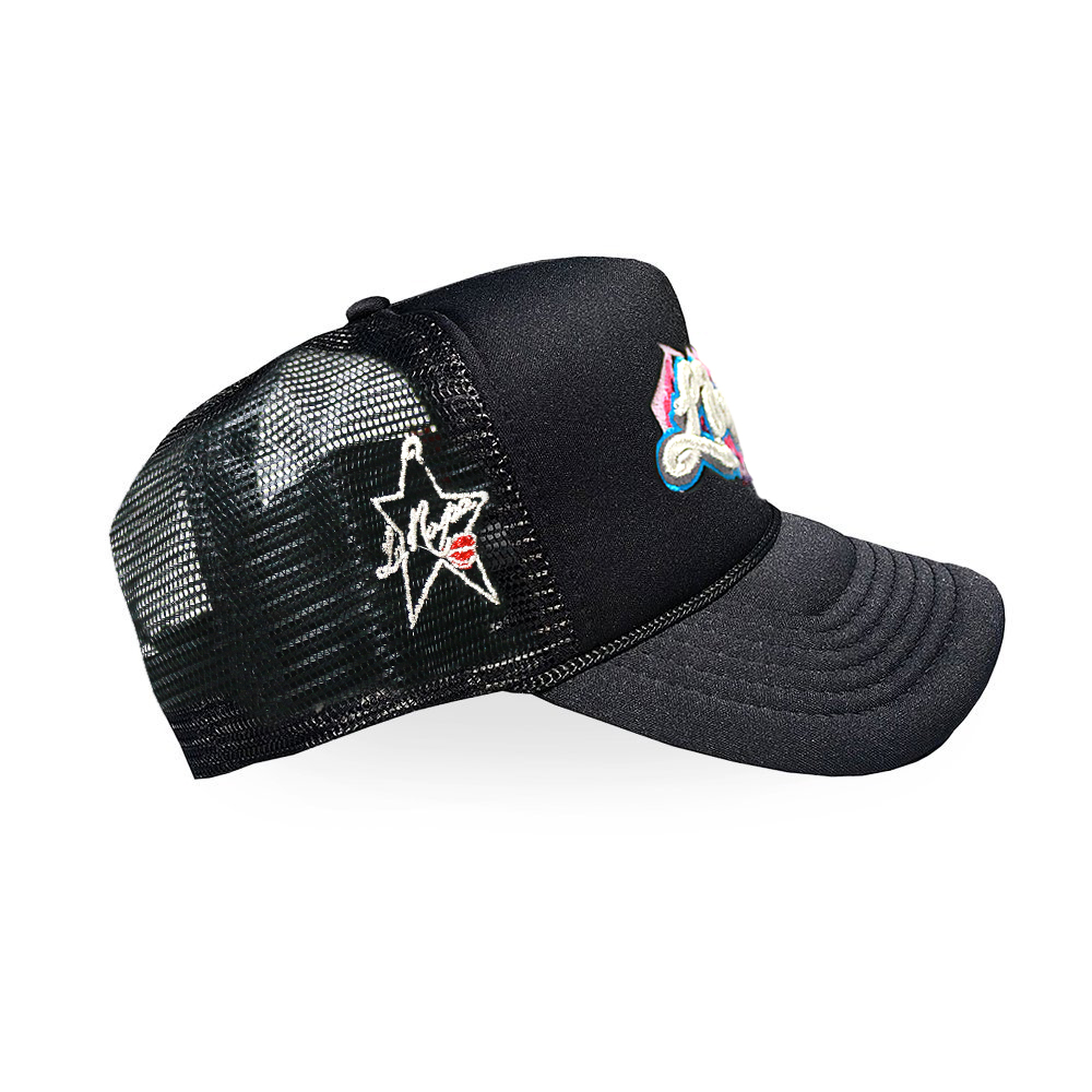 LA ROPA(ラ ロパ)商品ページ - La Ropa Rise Trucker Hat - Black 
