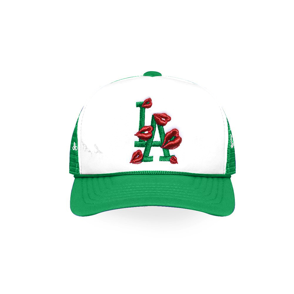 LA ROPA(ラ ロパ)商品ページ - LA To Live and Fly In Trucker Hat - White/Green -  VENTURER(ベンチュラー)