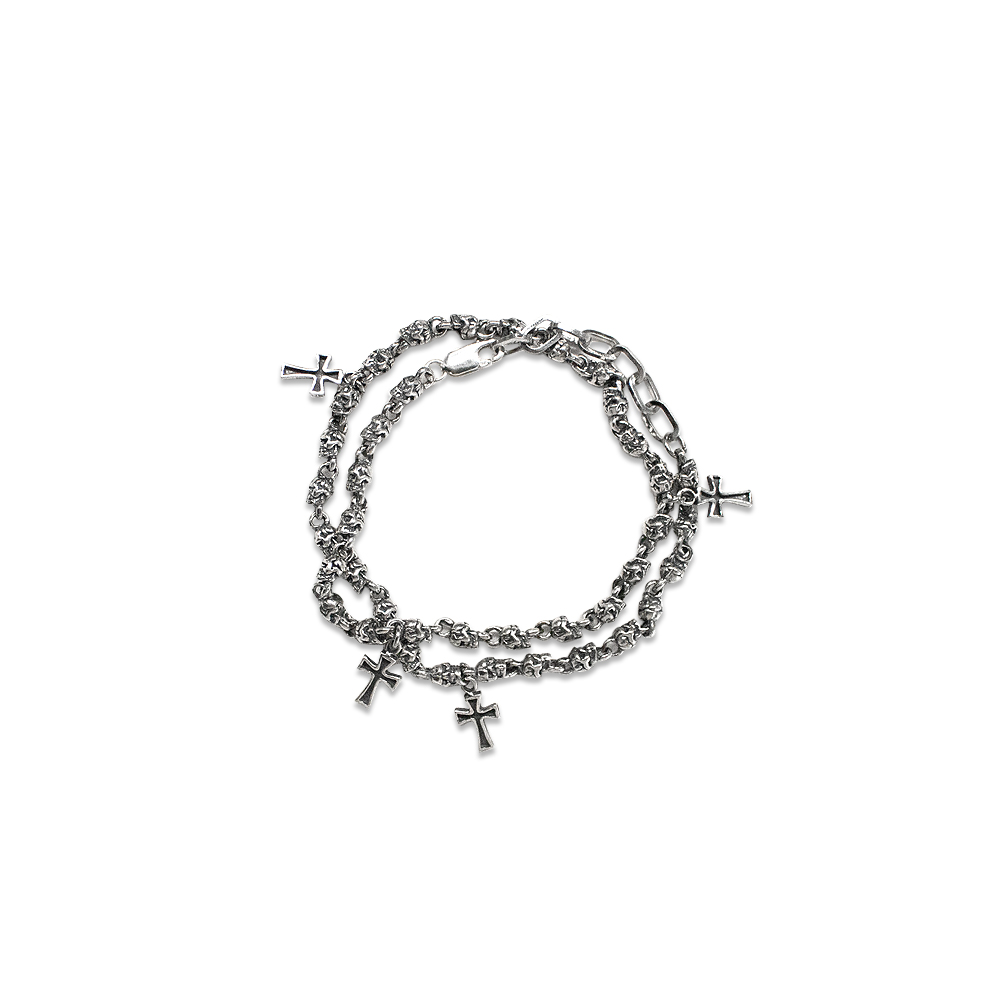 FOR THOSE WHOSINフォーゾーズフーシン　シルバークロスブレスレッド FOR THOSE WHO SIN(フォー・ゾーズ・フー・シン)商品ページ