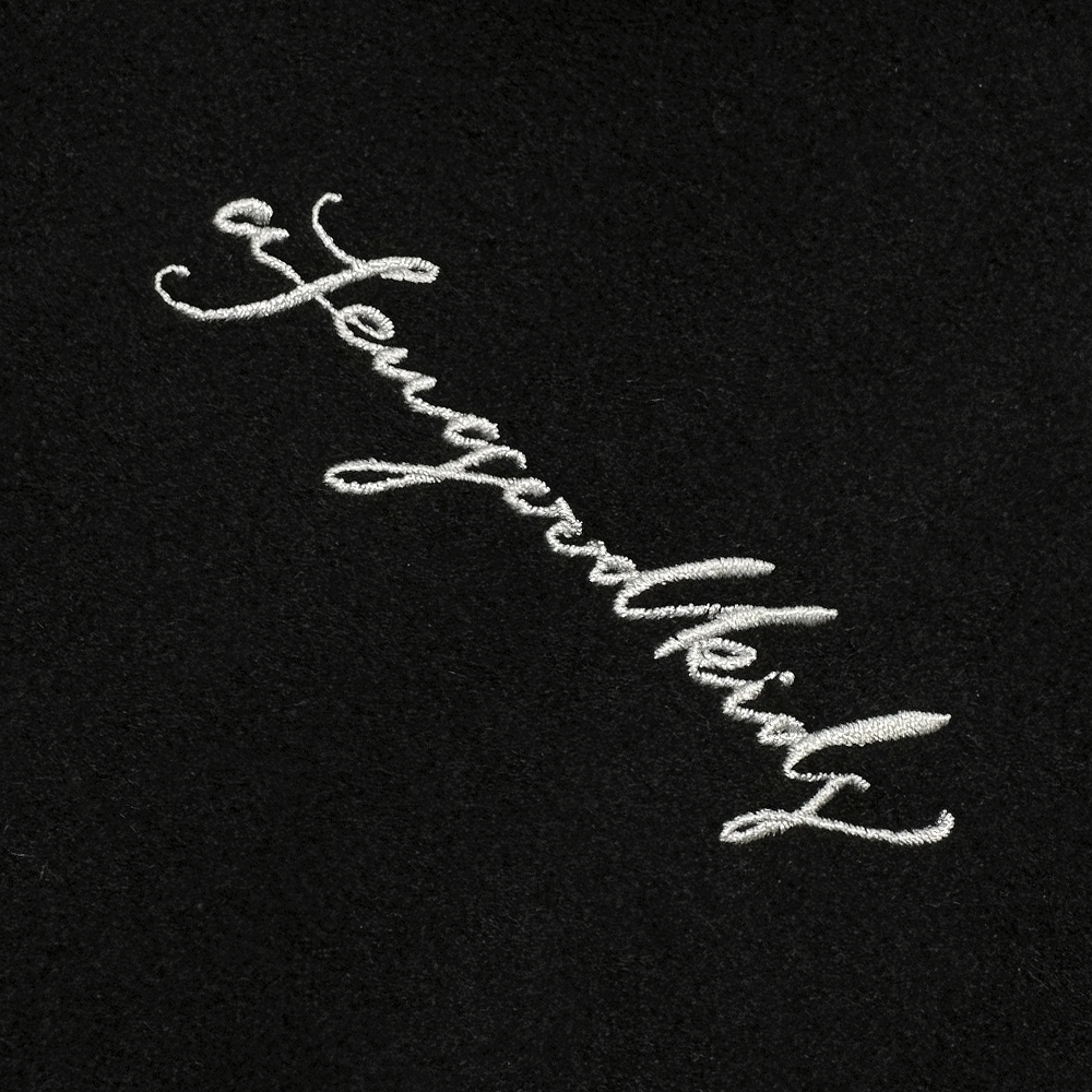 A FEW GOOD KIDS(ア・フュー・グッド・キッズ)商品ページ - 3D Rhinestone Logo Varsity Jacket -  Black - VENTURER(ベンチュラー)