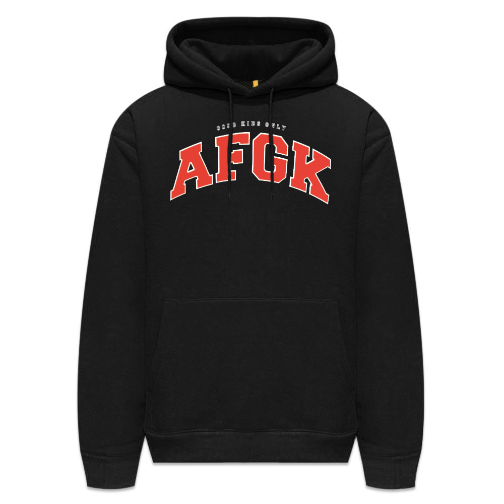 A FEW GOOD KIDS(ア・フュー・グッド・キッズ)商品ページ - College Logo Hoodie - Black/Red -  VENTURER(ベンチュラー)