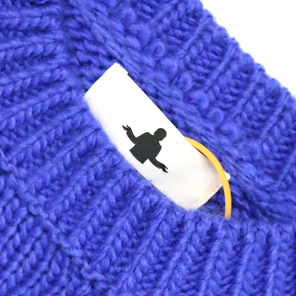 DONCARE(ドンケア)商品ページ - Stones Knit Sweater - Blue DONCARE(ドンケア)商品ページ - Stones Knit Sweater - Blue