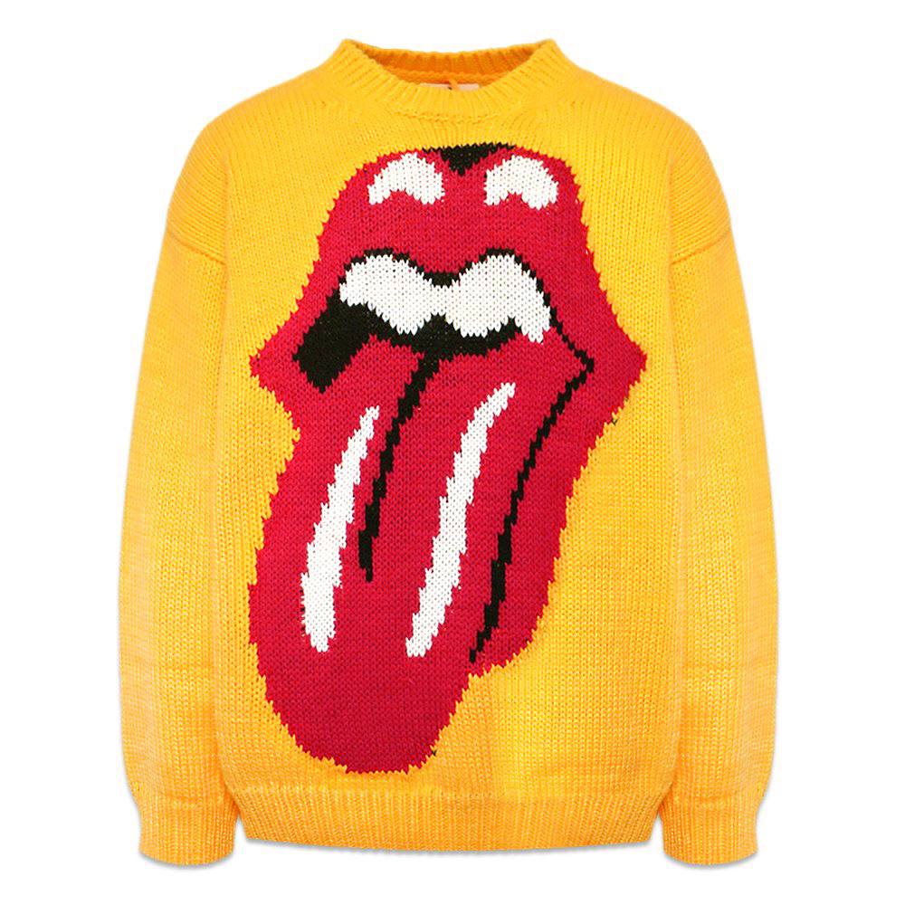 DONCARE(ドンケア)商品ページ - Stones Knit Sweater - Yellow - VENTURER(ベンチュラー)