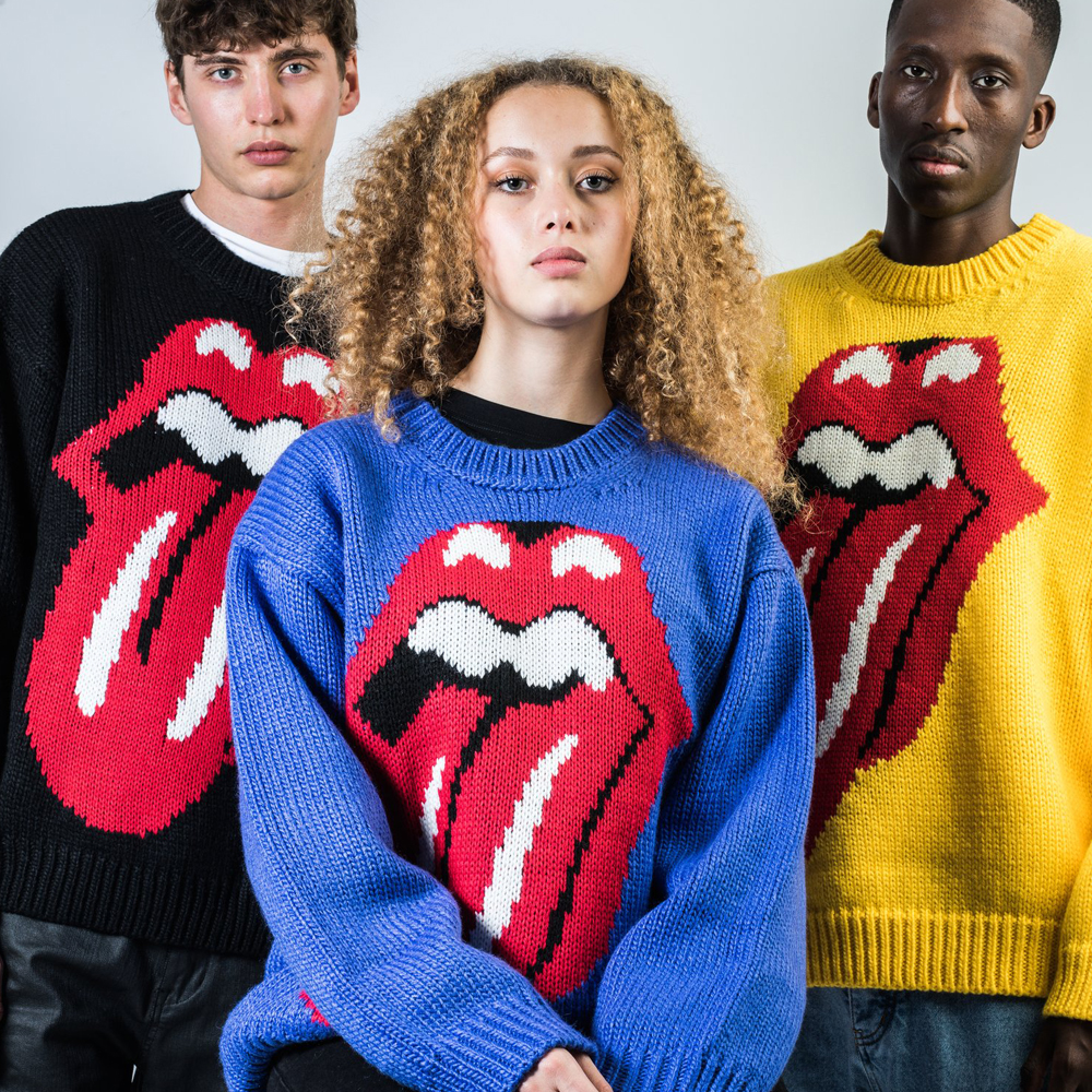 DONCARE(ドンケア)商品ページ - Stones Knit Sweater - Yellow DONCARE(ドンケア)商品ページ - Stones Knit Sweater - Yellow