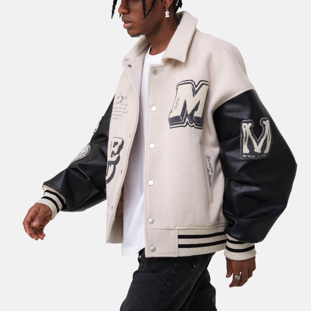 【MEDM 公式】Bone Baseball Jacket ジャケット