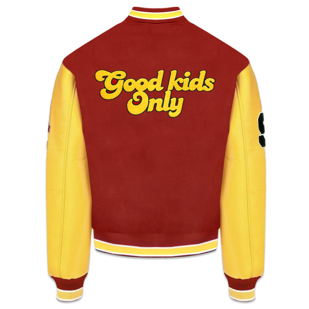 A FEW GOOD KIDS(ア・フュー・グッド・キッズ)商品ページ - Good Kids Only Stadium Jacket -  Yellow/Red - VENTURER(ベンチュラー)