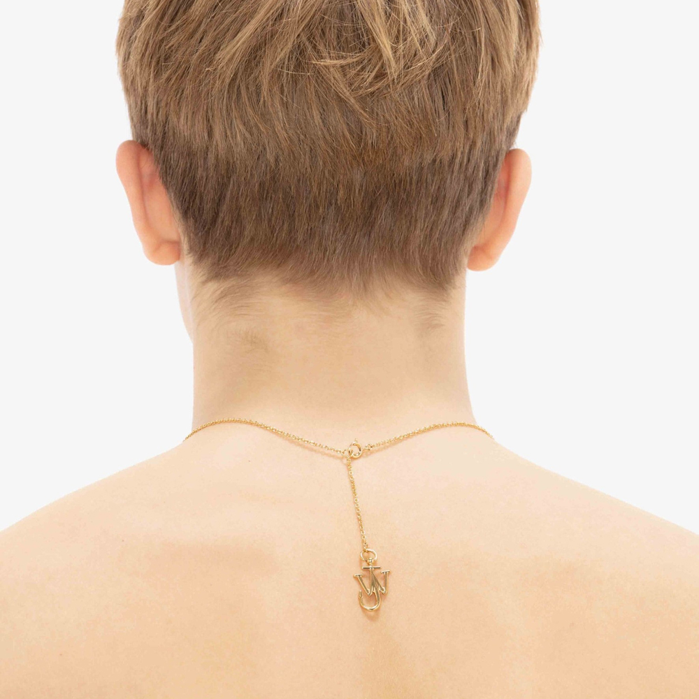 JW ANDERSON(ジェイ ダブリュー アンダーソン)商品ページ - OW Quote Necklace - Gold - VENTURER(ベンチュラー)