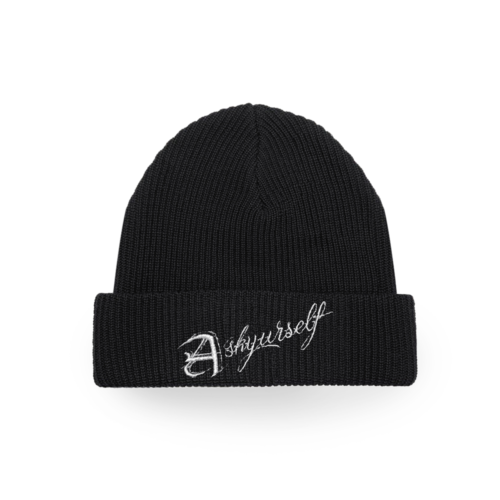 最新作 ASKYURSELF (アスクユアセルフ)商品ページ - Signature Beanie 帽子