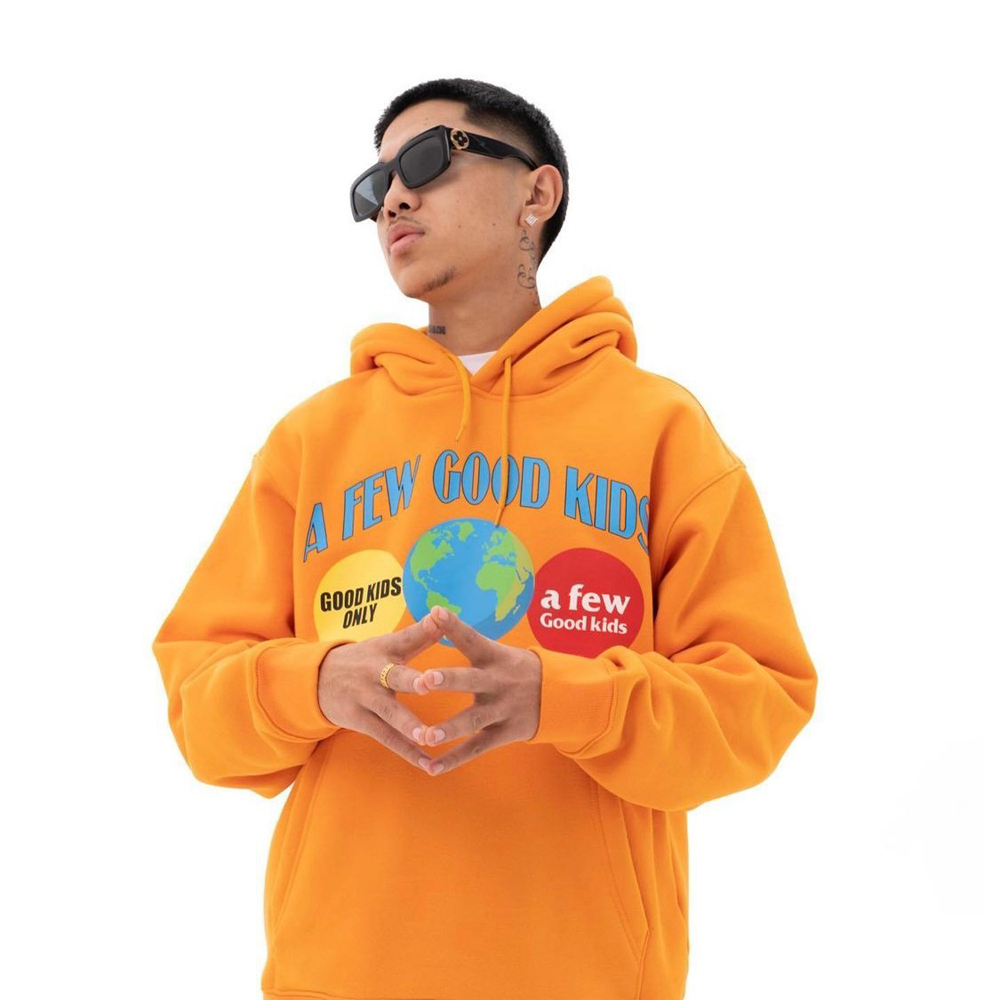 ファッションA FEW GOOD KIDS AFGK パーカー オレンジ XL