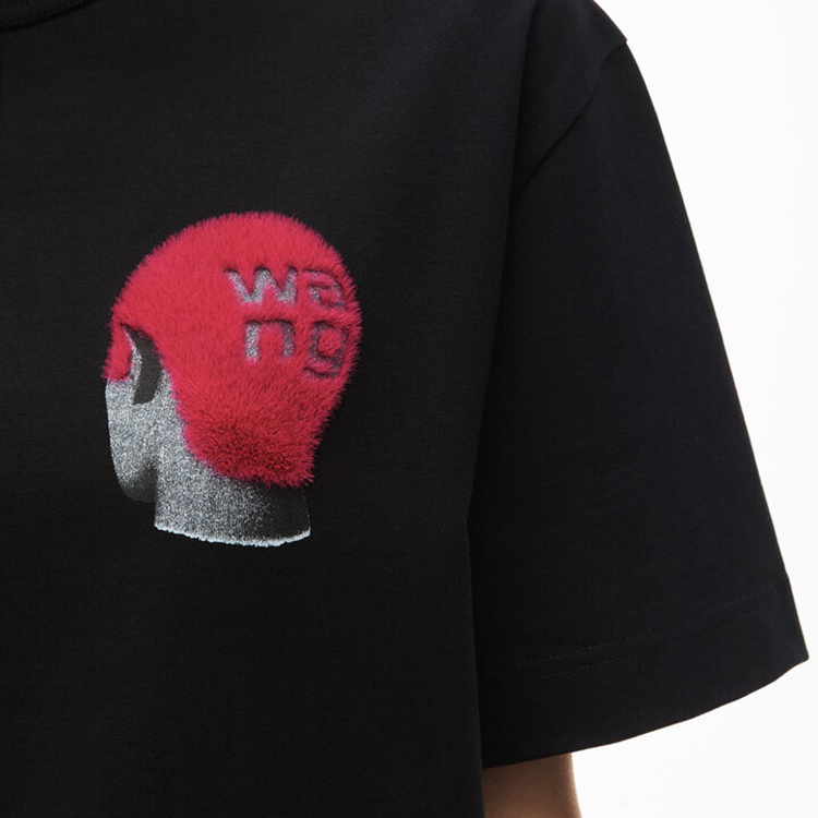 Alexander Wang Buzz-Cut Logo Sweatshirt - ShopStyle Crewneck