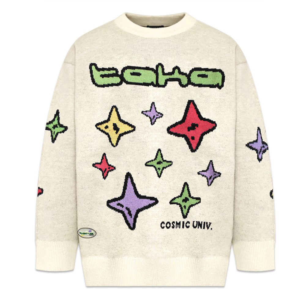 TAKA ORIGINAL(タカ オリジナル)商品ページ - Cosmic Univ. Star Knit