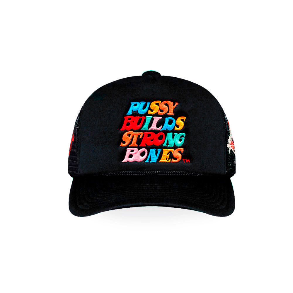 【 LA ROPA】ラロパ/PBSB Silver Flames Cap /グラフィック刺繍 LA ROPA(ラ ロパ)商品ページ - PBSB Silver Flames Cap - Black
