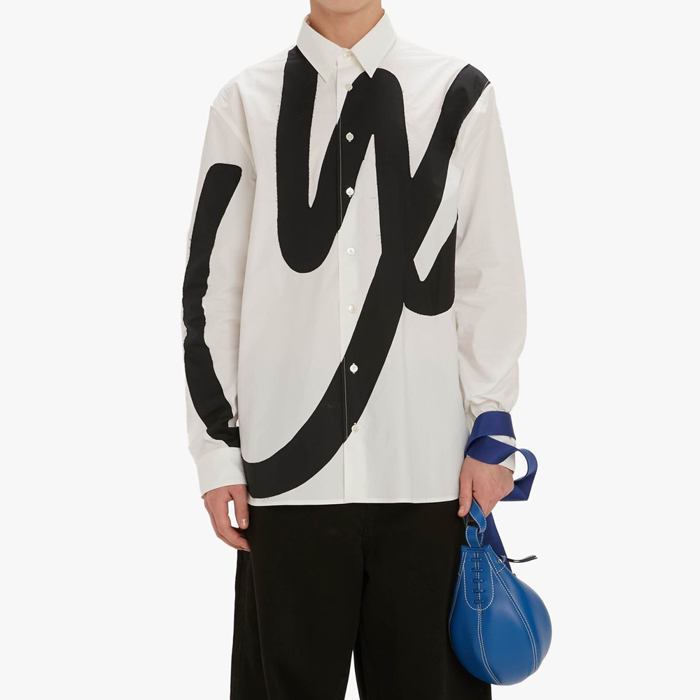 JW Anderson クラシック シャツ | ホワイト | FARFETCH JP