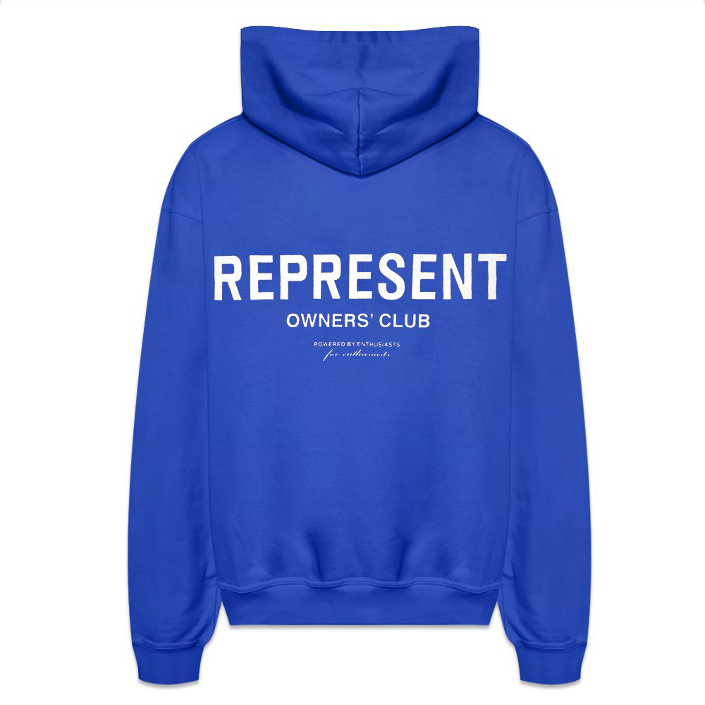 【送料無料】REPRESENT OWNERS CLUB HOODIE-COBALT-REPRESENT- Represent Owners Club Hoodie | Cobalt Hoodies | Represent