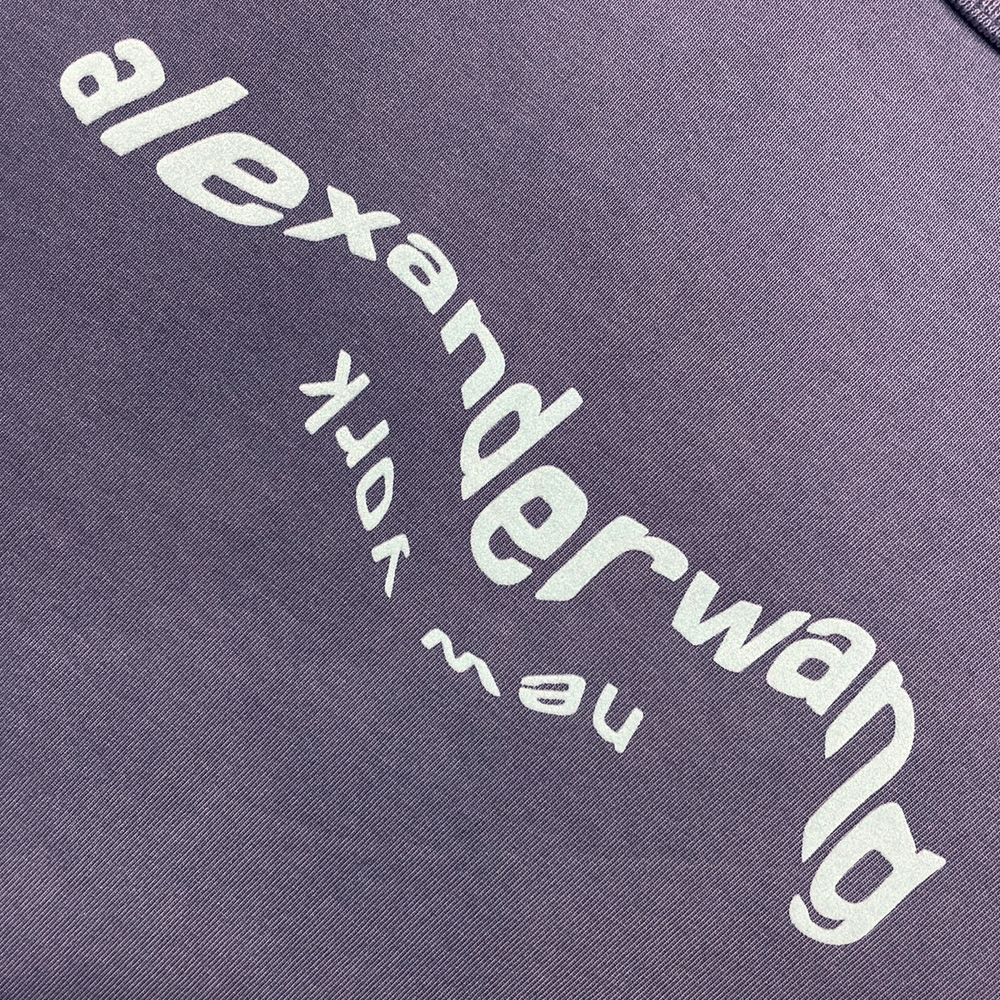 新色☆【alexanderwang】アスファルト ロゴ入りT-shirts Men's Designer Tank Tops, Shirts & Sleeveless Shirts
