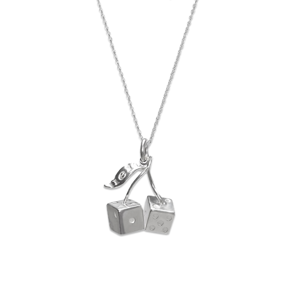 LIEFE(ライフ)商品ページ - Cherry Dice Necklace - Silver