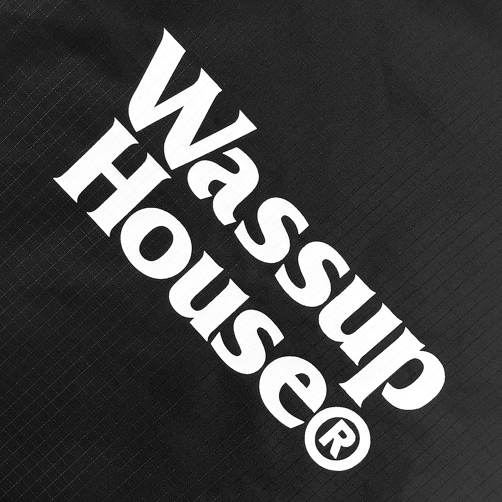 WASSUP(ワズアップ)商品ページ - Wassup Logo Gym Bag - Black - VENTURER(ベンチュラー)