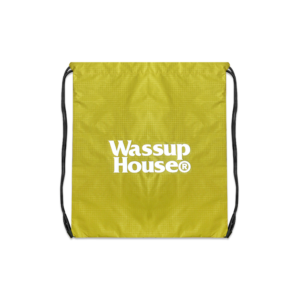 WASSUP(ワズアップ)商品ページ - Wassup Logo Gym Bag - Yellow - VENTURER(ベンチュラー)