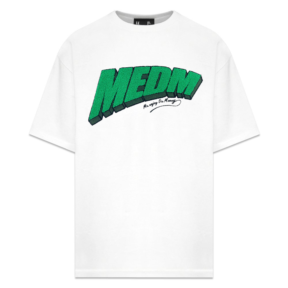 MR.ENJOY DA MONEY(ミスター・エンジョイ・ダ・マネー)商品ページ - MEDM Impact Tee - White -  VENTURER(ベンチュラー)