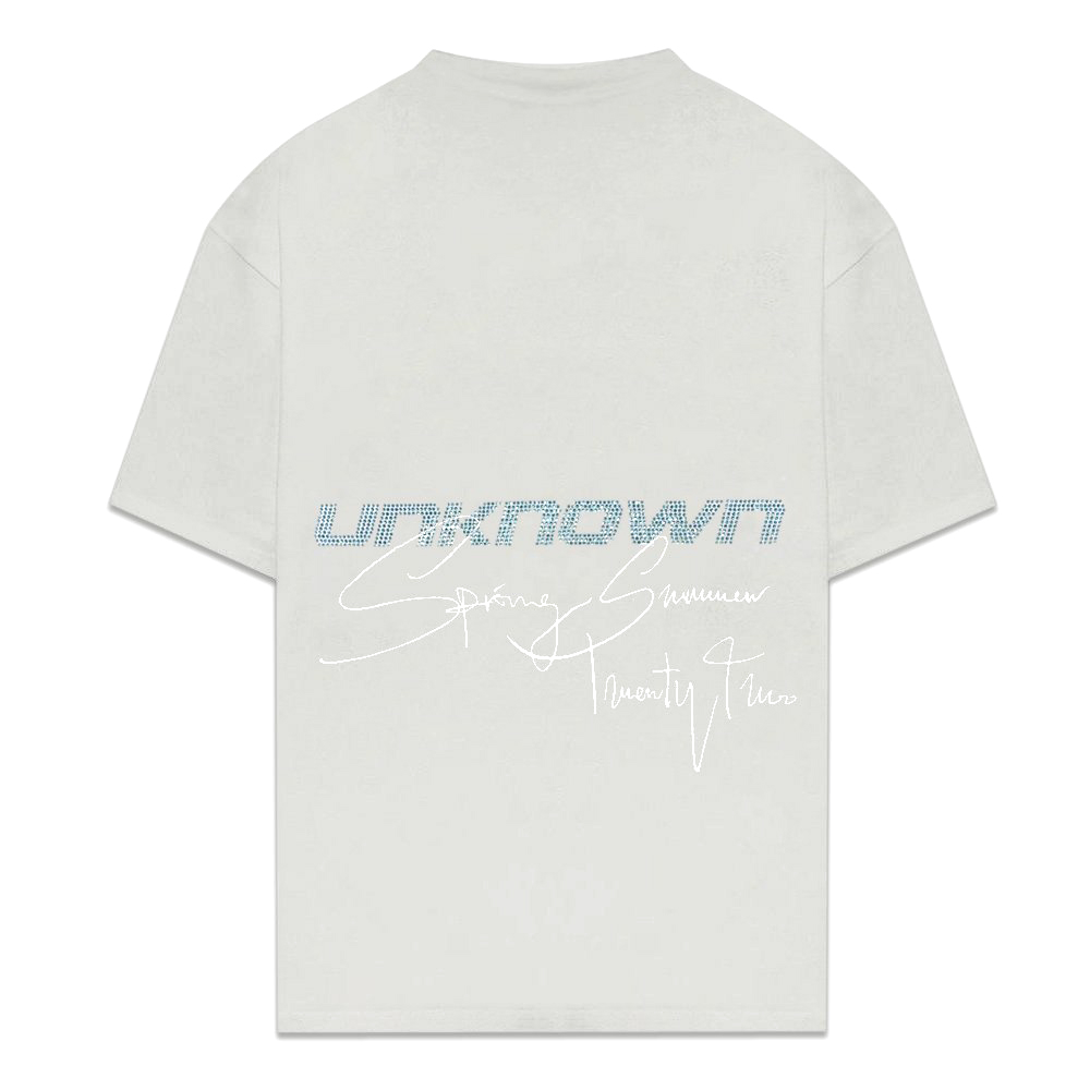 Unknown London | Rhinestone T Shirt | Regular Fit T-Shirts