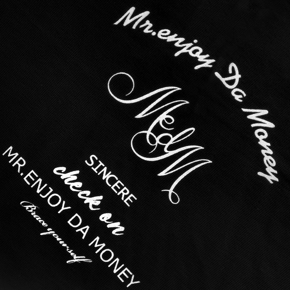 MR.ENJOY DA MONEY(ミスター・エンジョイ・ダ・マネー)商品ページ - MEDM Leopard Logo Tee - Black -  VENTURER(ベンチュラー)