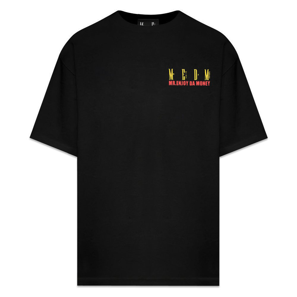 MR.ENJOY DA MONEY(ミスター・エンジョイ・ダ・マネー)商品ページ - MEDM Big Logo Tee - Black/Red -  VENTURER(ベンチュラー)