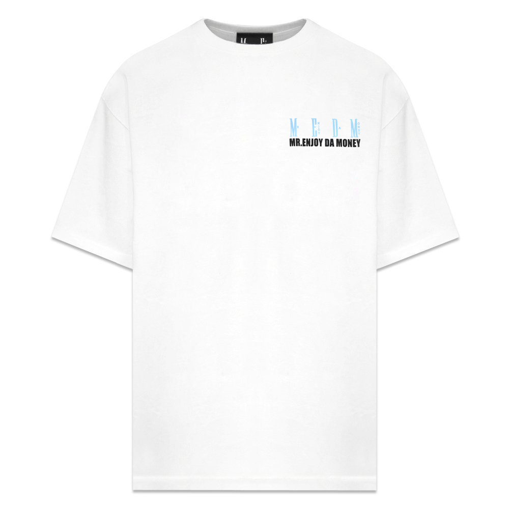 MR.ENJOY DA MONEY UNISEX ビッグサイズ ロゴ刺繍 Tシャツ MR.ENJOY DA MONEY(ミスター・エンジョイ・ダ・マネー)商品