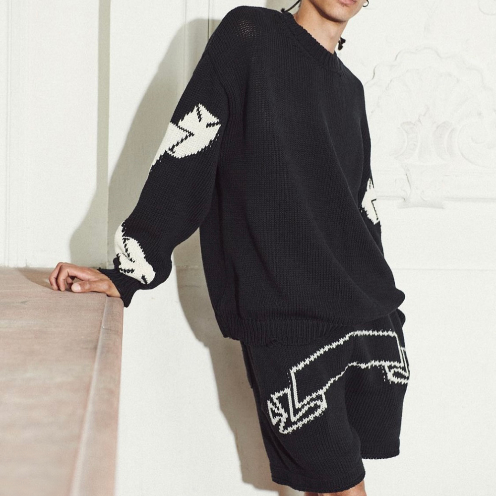 ASKYURSELF (アスクユアセルフ)商品ページ - Banned Chunky Knit ASKYURSELF (アスクユアセルフ)商品ページ - Banned Chunky Knit